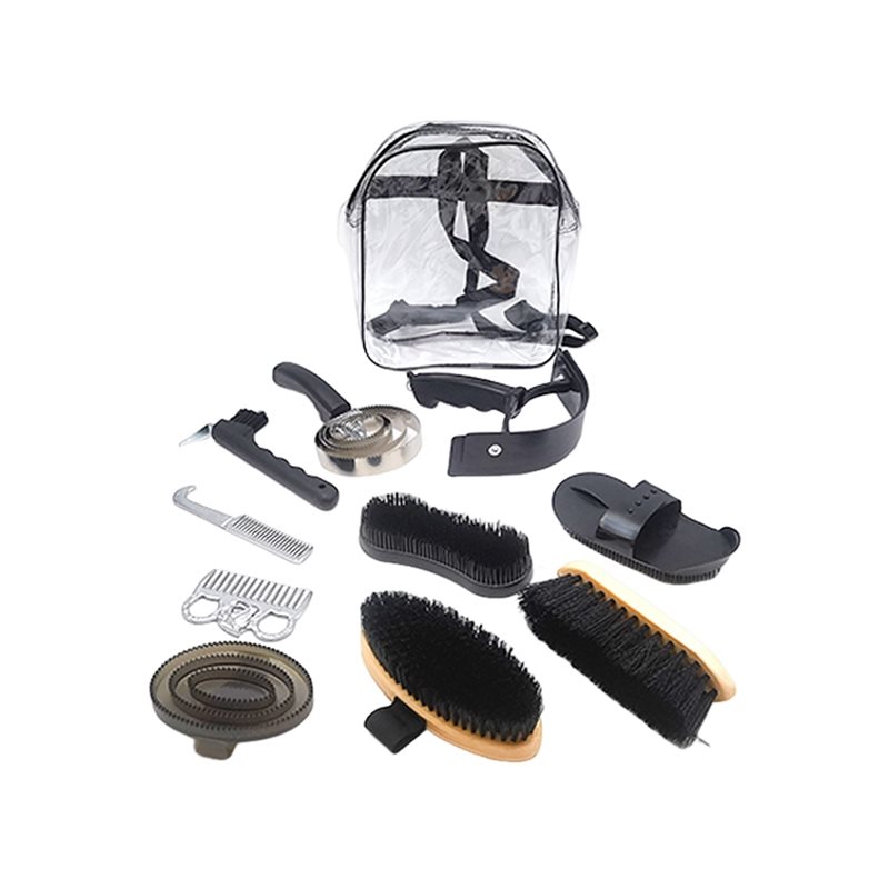 Grooming Kit Horse - طقم العناية بالخيول (10 قطع)، مجموعة