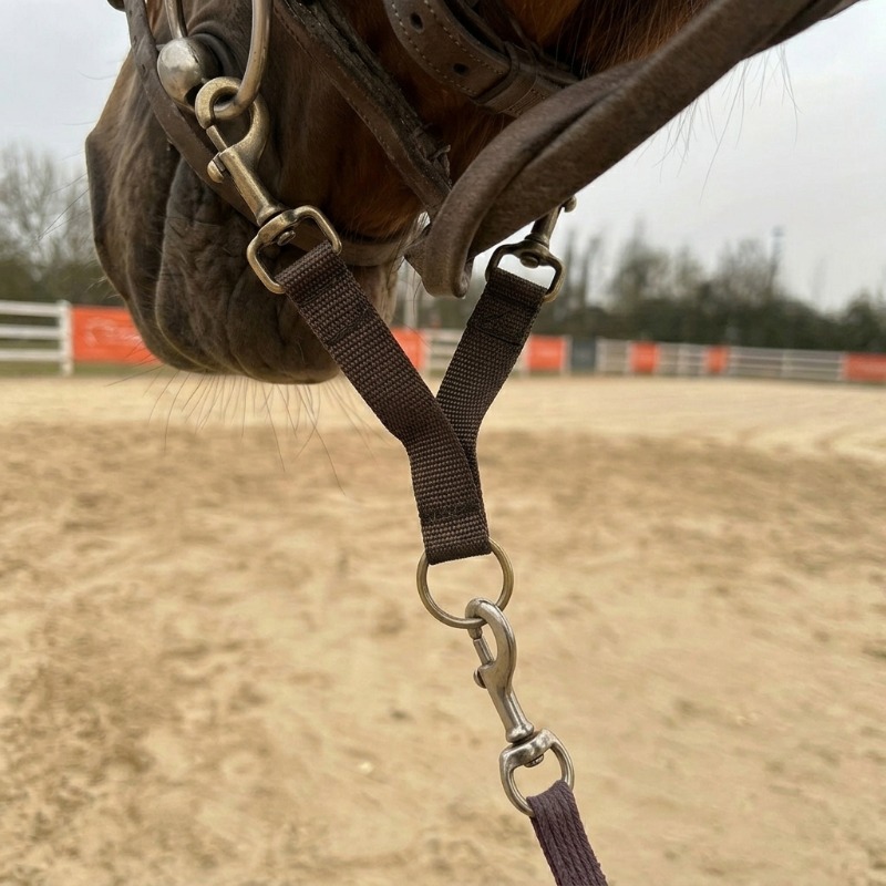 Grooming Kit Horse - خطاف مزدوج الرأس على شكل فم