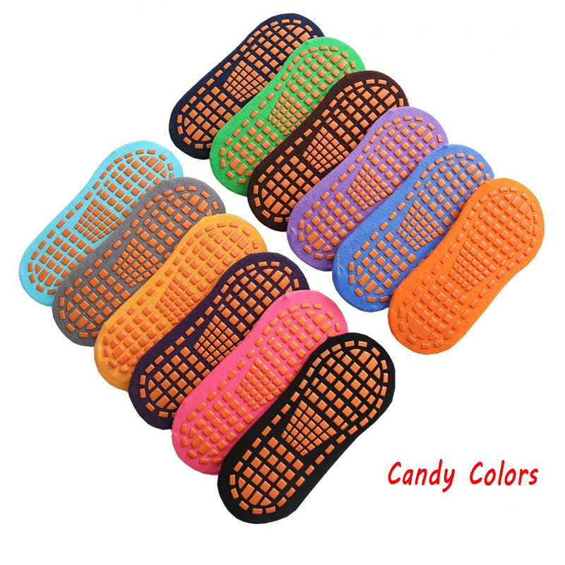 Trampoline Park Sock - 10 أزواج من الجوارب المضادة للانزلاق