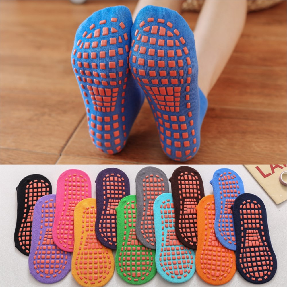 Trampoline Park Sock - جوارب مضادة للانزلاق للأطفال والكبار، جوارب