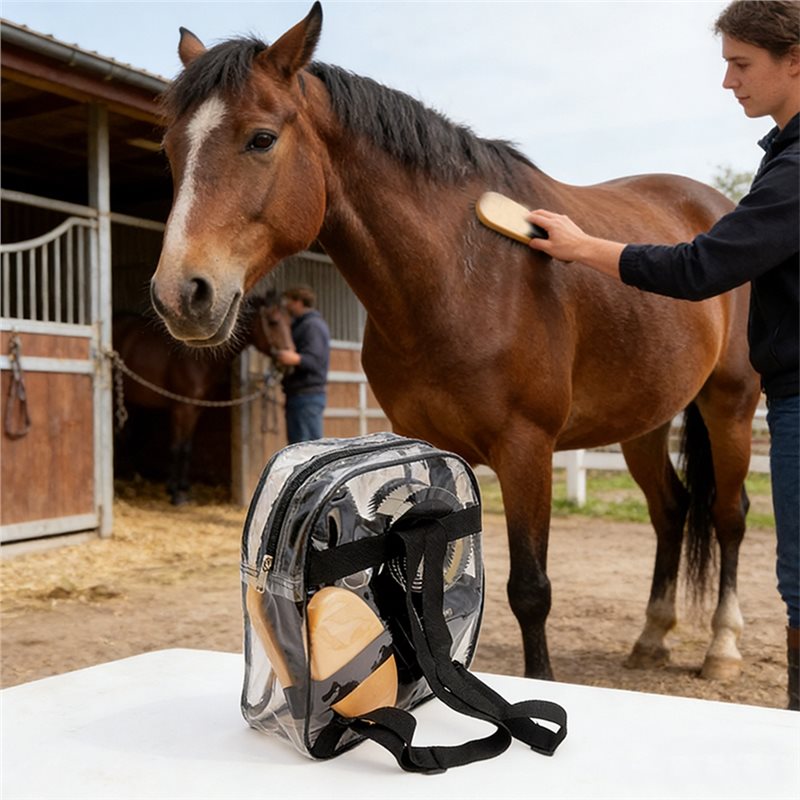 طقم العناية بالخيول (10 قطع)،  - مراجعة Grooming Kit Horse وسعره