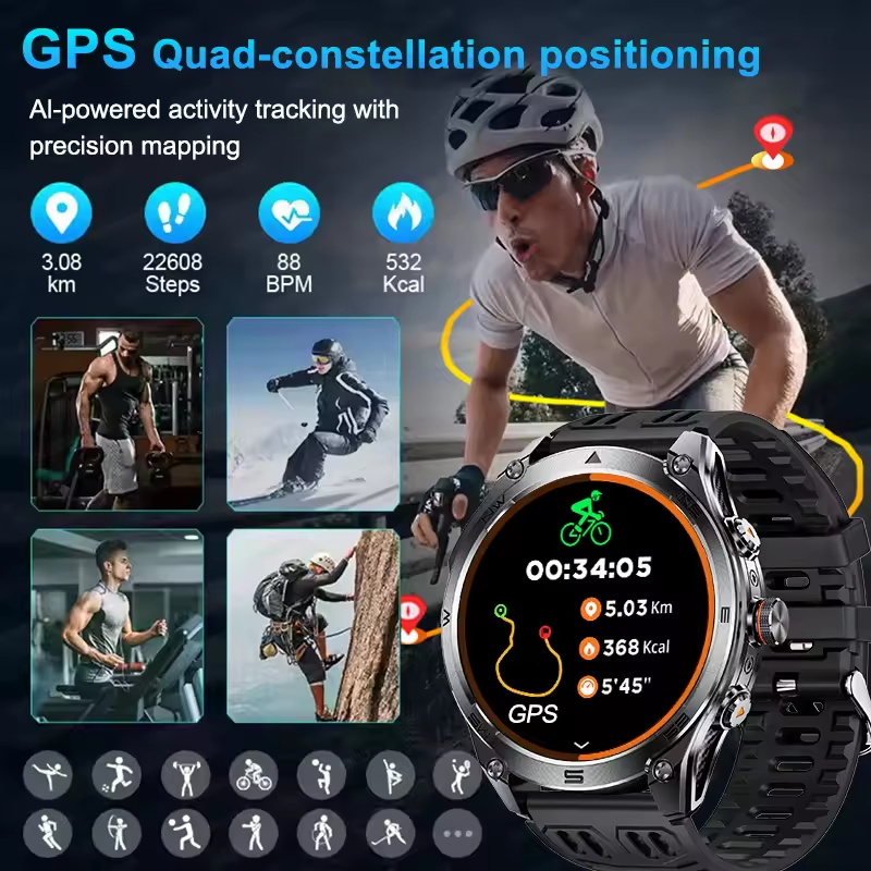 ساعة ذكية جديدة T-Rex3 Ultra ب - مراجعة Definition Of Outdoor Sport وسعره