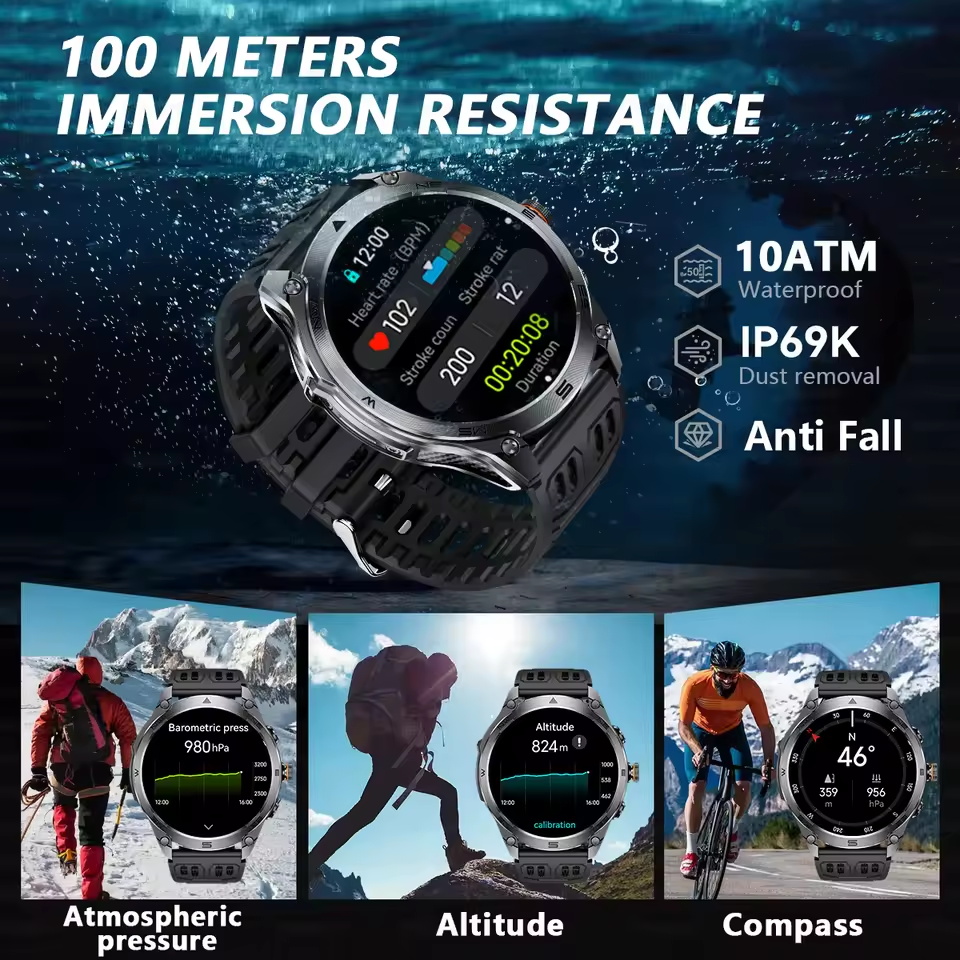 ساعة ذكية جديدة T-Rex3 Ultra ب - مراجعة Definition Of Outdoor Sport وسعره