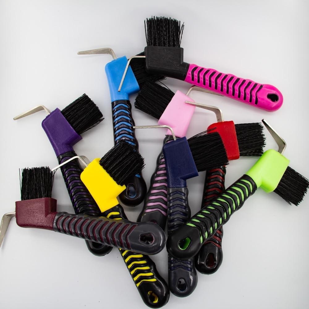 فرشاة تنظيف حوافر الخيول بمقبض - مراجعة Grooming Kit Horse وسعره