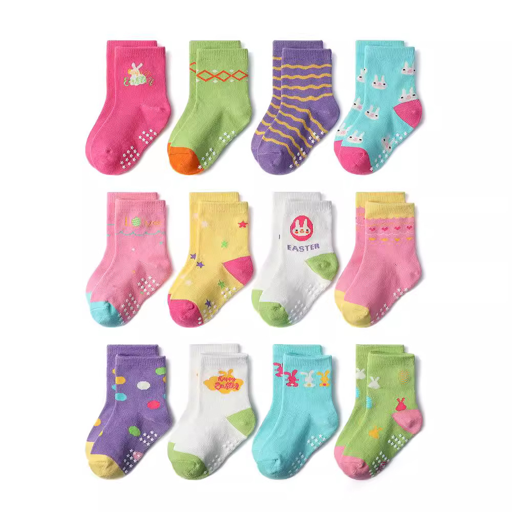 1/3/6/9/12 أزواج الاطفال الجوا - مراجعة Trampoline Park Sock وسعره