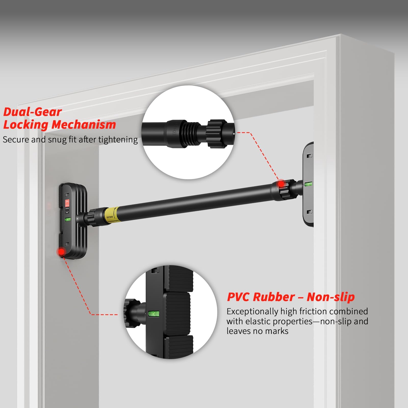 قضيب سحب للباب بدون براغي، سعة - مراجعة Chin Bar Doorway وسعره
