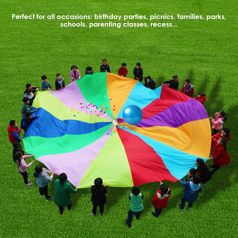 مظلة قوس قزح للأطفال ، لعبة لغ - مراجعة Outdoor Sports Umbrella وسعره