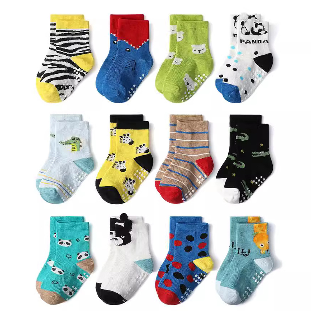 1/6/12 أزواج من جوارب الأطفال  - مراجعة Trampoline Park Sock وسعره
