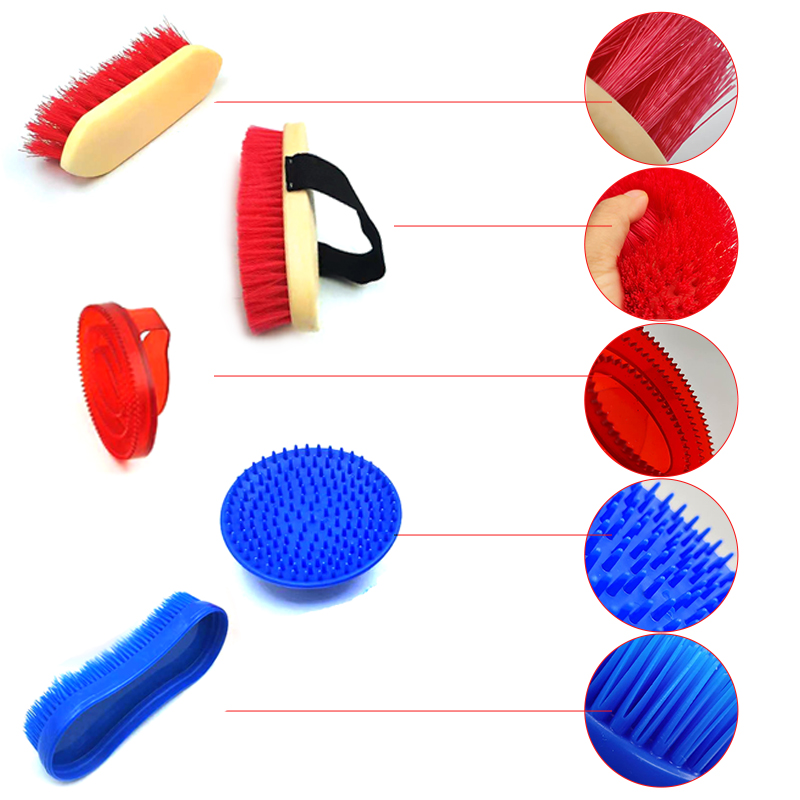مجموعة فرش تنظيف الخيول، أدوات - مراجعة Grooming Kit Horse وسعره