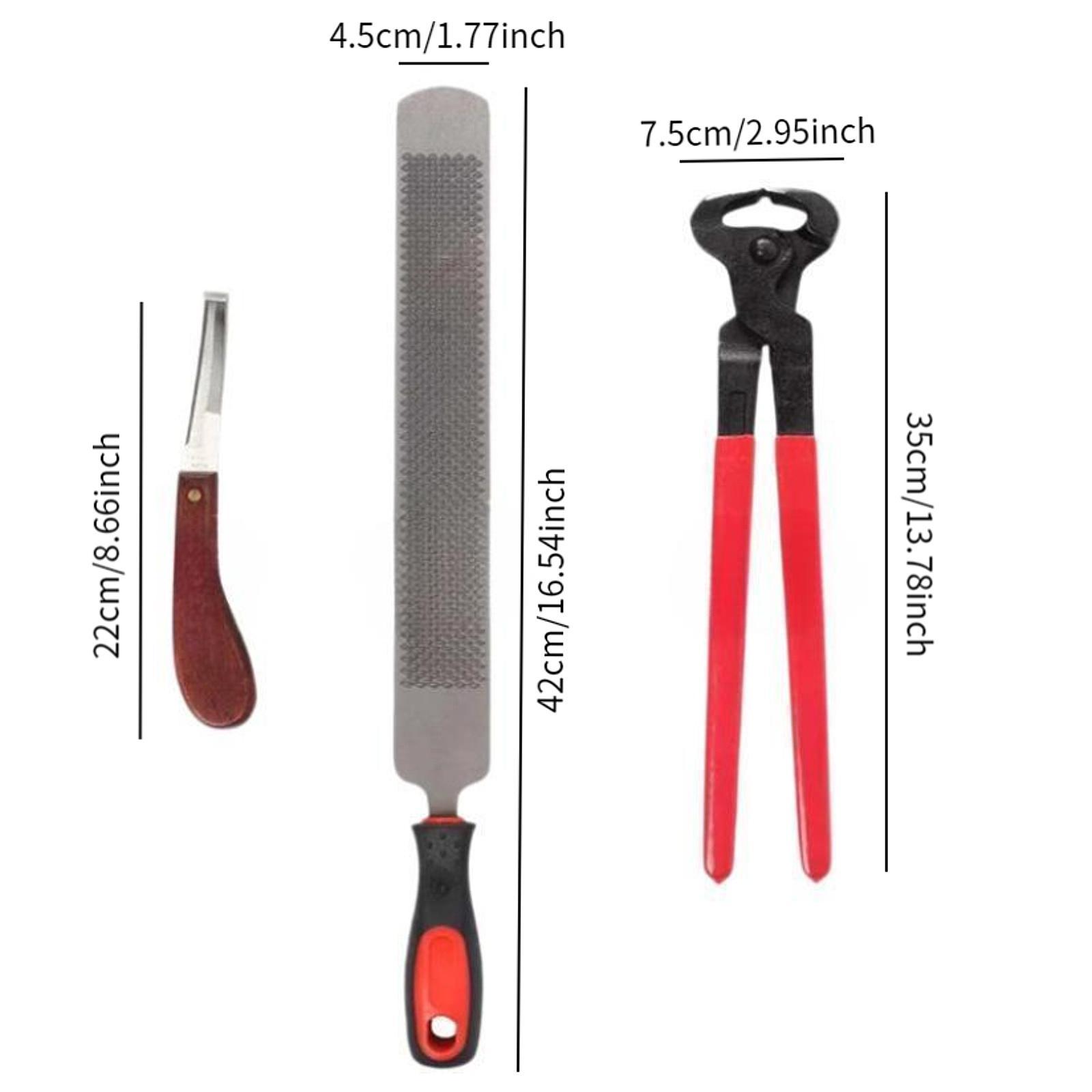 مجموعة أدوات تقليم حوافر الخيو - مراجعة Grooming Kit Horse وسعره
